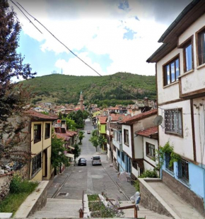 Afyon kalesi eteklerinde bir yer